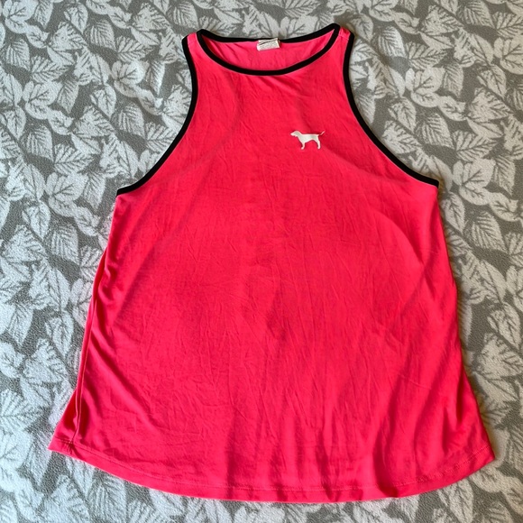 PINK muscle tee workout top - Picture 1 of 7